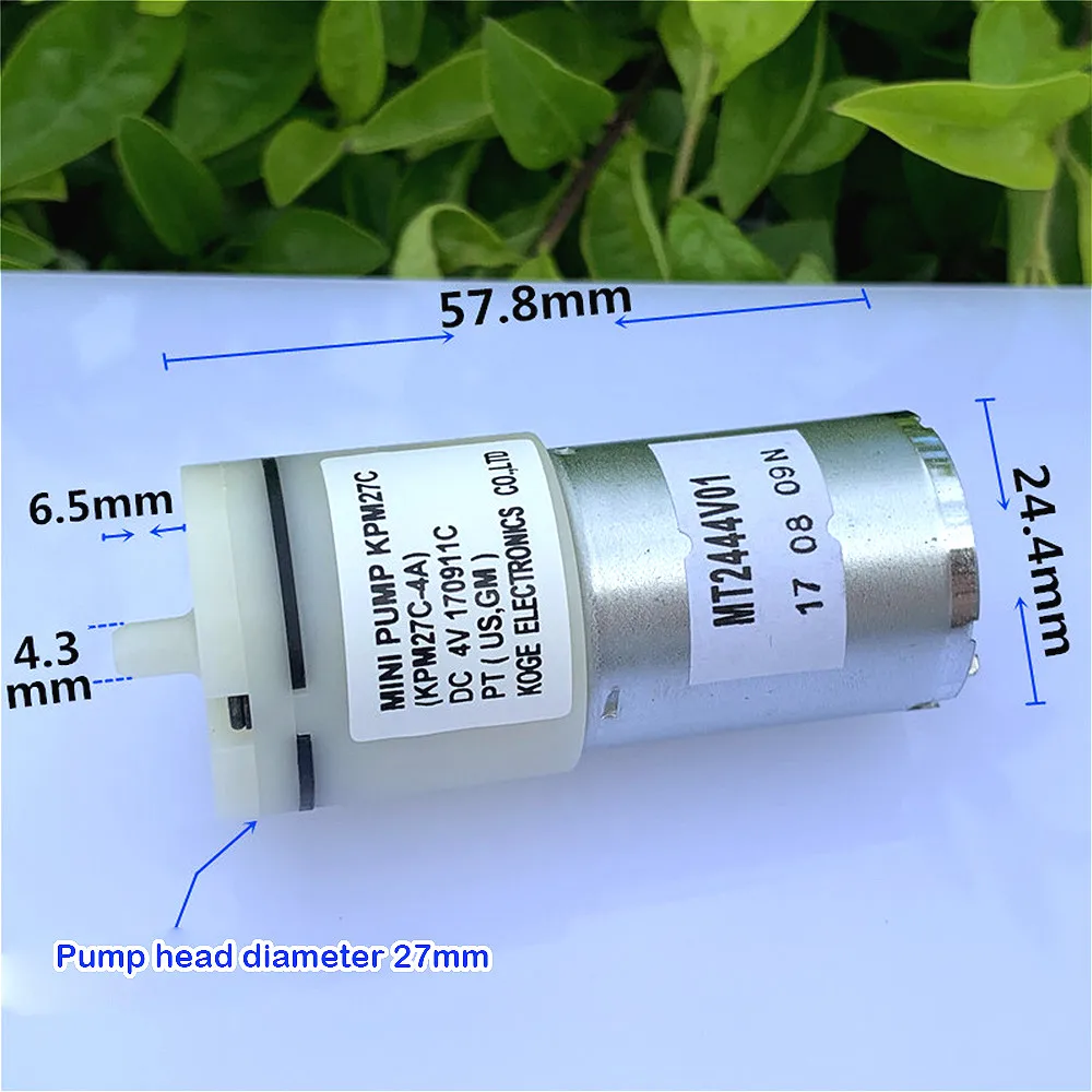 KOGE KPM27 DC 3V 5V микро двигатель 370 воздушный насос аквариум USB кислородный для