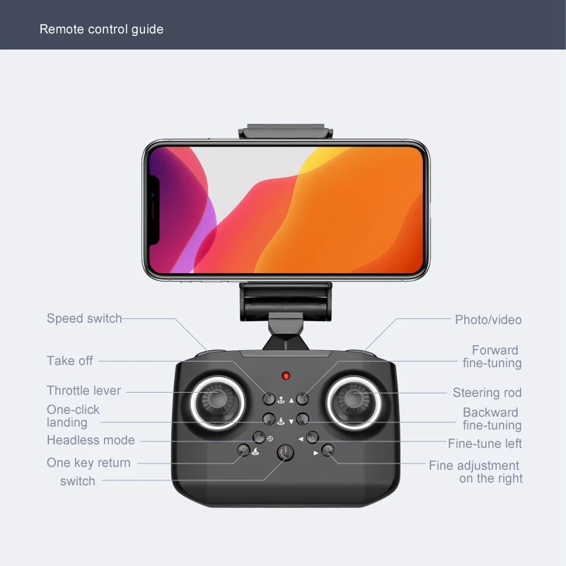 

LS-XT6 Fpv Mini Drones With Camera HD 4k WiFi Dual Cameras Altitude Hold Foldable 4-axis 2.4G Rc Quadcopter Mini Drone Boys Toys