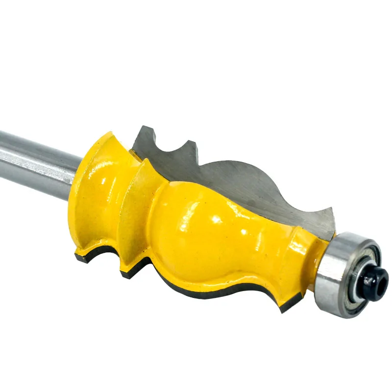 

1PC 8MM Shank Milling Cutter Wood Carving Special Architectural Handrail Molding Router Bit Woodworking Cutter Milling for Wood