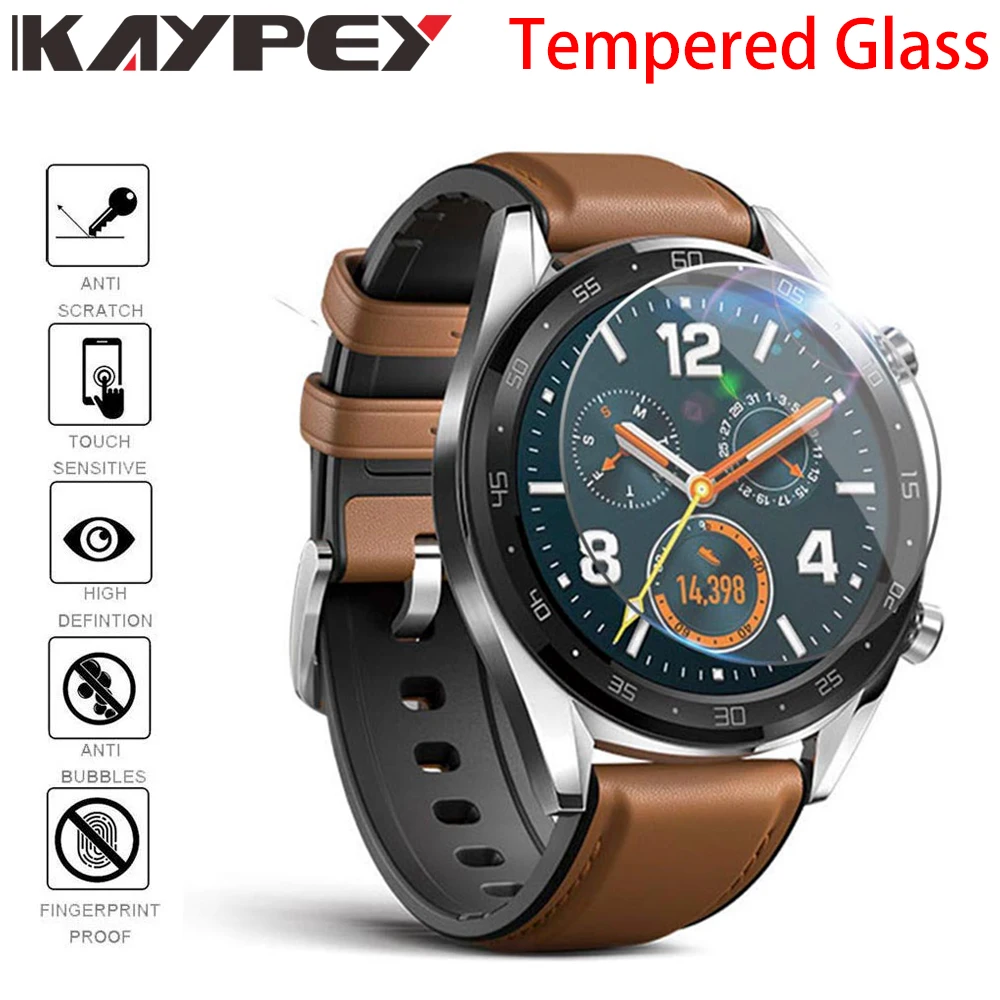 

1 шт./5 шт. 9H закаленное стекло для защиты экрана от царапин защитная пленка для Huawei Watch GT активная Защитная пленка для Huawei Watch GT