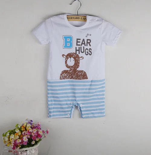 Детские комбинезоны сезон лето для новорожденных маленьких мальчиков и девочек