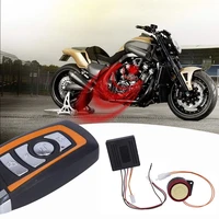 50 hot sales12v car motorcycle electric bike remote control anti theft security alarm system