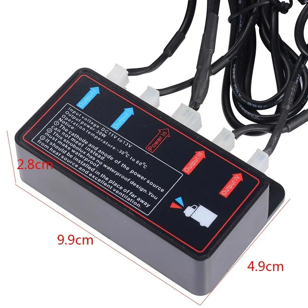 8 шт./комплект 12 В Передняя решетка автомобиля | Автомобили и мотоциклы