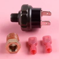 letaosk 4pcs 18 to 14 npt 70 100 psi 12v 24v air compressor tank pressure control switch valve kit