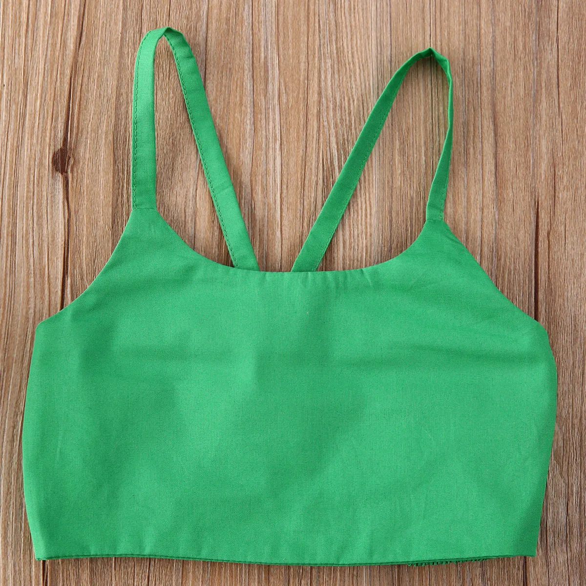 Three Piece Suit for Kids Sleeveless Strappy Top Pants Set with Headband Casual Cute Girls Watermelon Colthes | Детская одежда и