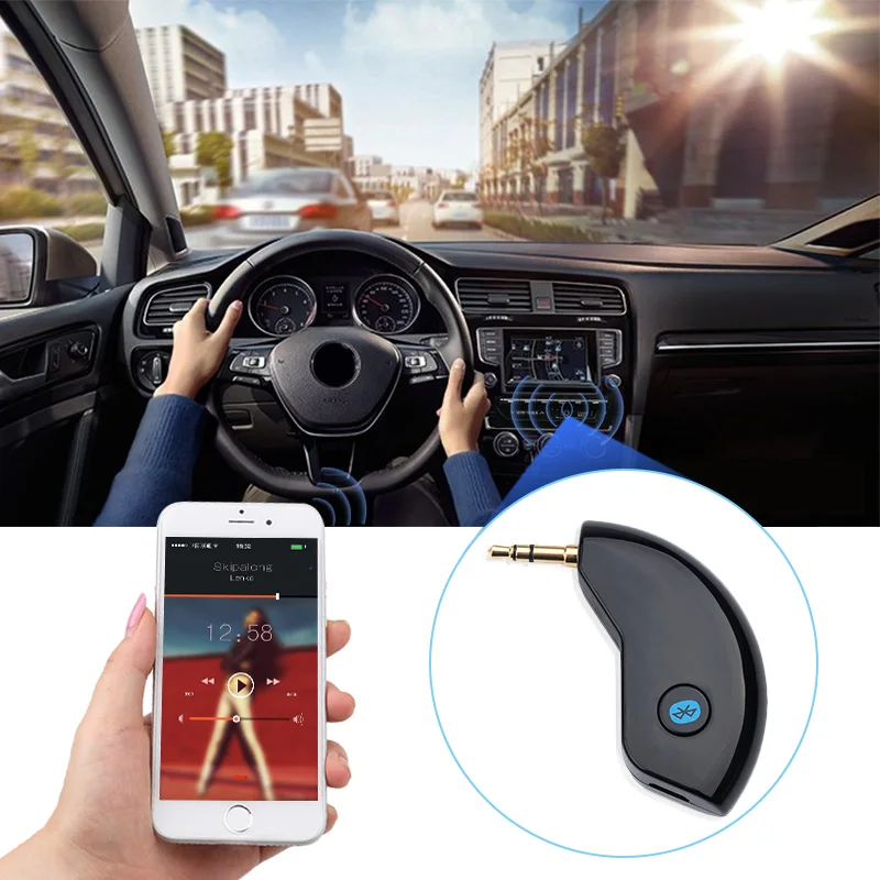Автомобильный Bluetooth 4 2 3 5 мм приемник аудио Aux мини передатчик разъем для громкой