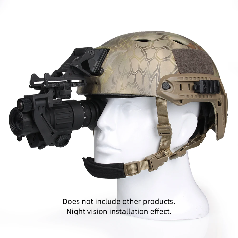 Тактический пластиковый металлический кронштейн J Arm NVG для крепления на шлем