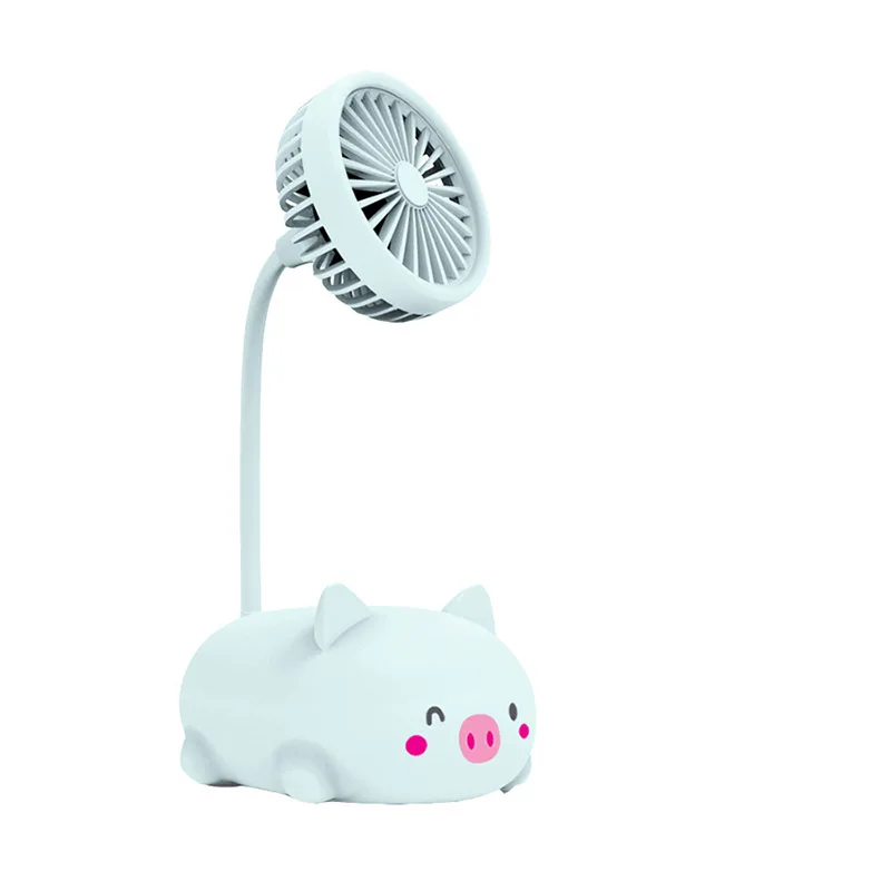 

Portable Mini Cute Fan USB Charging Student Dormitory Desktop Fan 360 Degree Adjustable Home Office Mute Cooling Handheld Fan