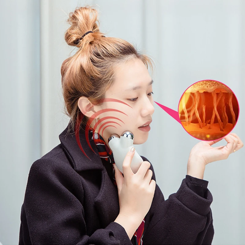 Мини аппарат для лифтинга лица V образный электрический массажер лица|Устройство