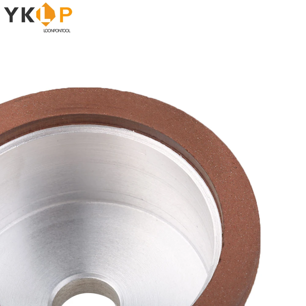 

4" Diamond Grinding Wheel Resin Bond Grinder Cutter Disc Cup Shape for Ungsten Steel High Speed Steel Alloy Steel 150Grit