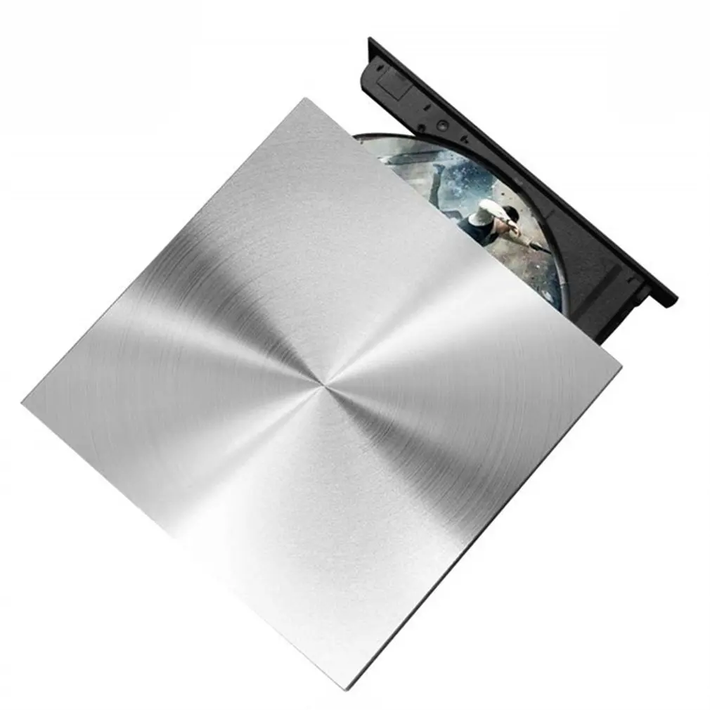 Компактный размер тонкий внешний USB 3 0 ноутбук PC Привод DVD RW CD записывающее