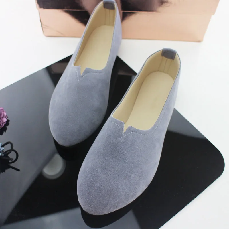 

Ladies Shoes Ballet Flats Women Flat Shoes Woman Ballerinas Black Large Size 43 Casual Shoe Sapato Womens Loafers Zapatos Mujer