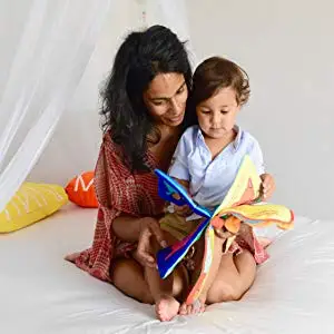 Премиум детская книга (первый год) из ткани для детей подарок забавная