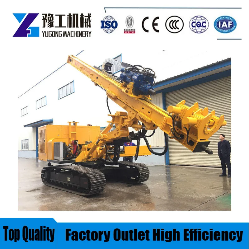 

MDL-200 Mini Portable Tractor mounted water well drilling rig Crawler Rotary Drilling Small Pneumatic Hydraulic Mechanical