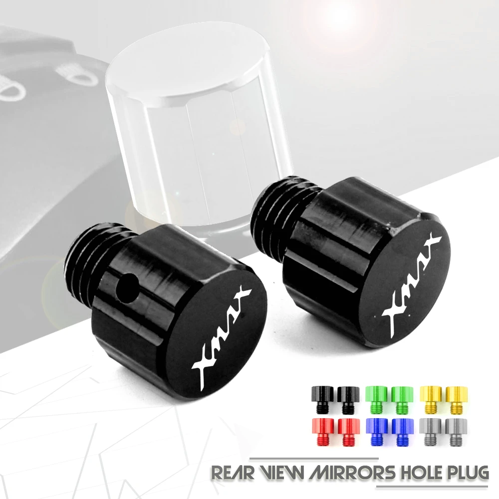 Алюминиевые боковые зеркала заднего вида с ЧПУ отверстие заглушка винты крышки