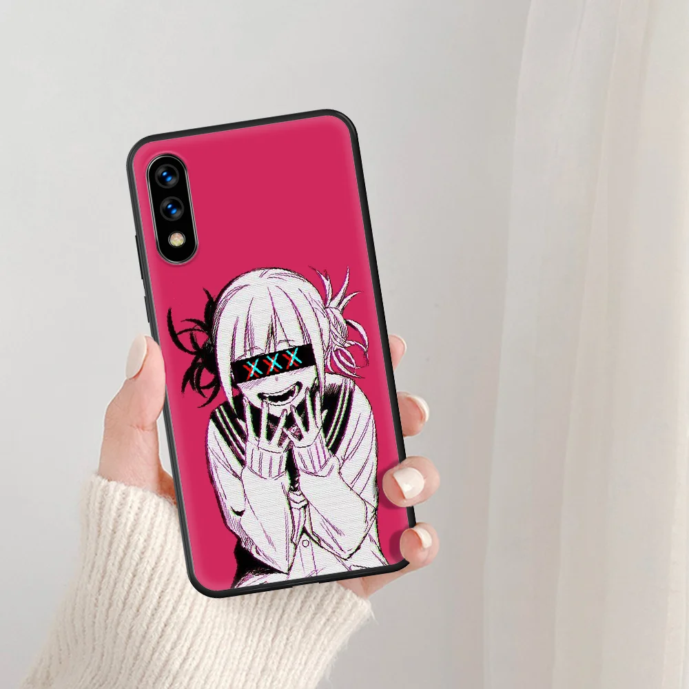 

Sad Anime Aesthetic Senpai Himiko Toga Phone Case For Huawei Honor 6A 7A 7C 8 8A 8X 9 9X 10 10i 20 Lite Pro Play black Coque