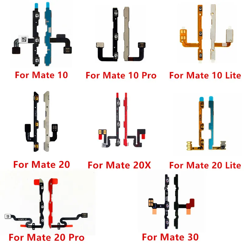 Кнопка включения выключения гибкий кабель лента для Huawei Mate 20X10 9 8 7 Pro Lite Max Mute