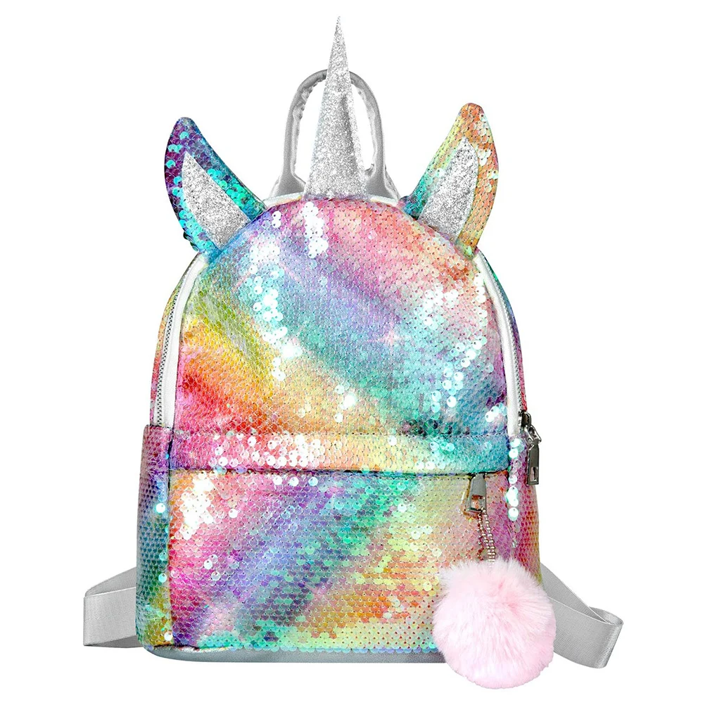 

Unicorn Sequins Children'S Backpack Cartoon Cute Travel Backpacks Kids School Bags For Teenage Girls Backpack