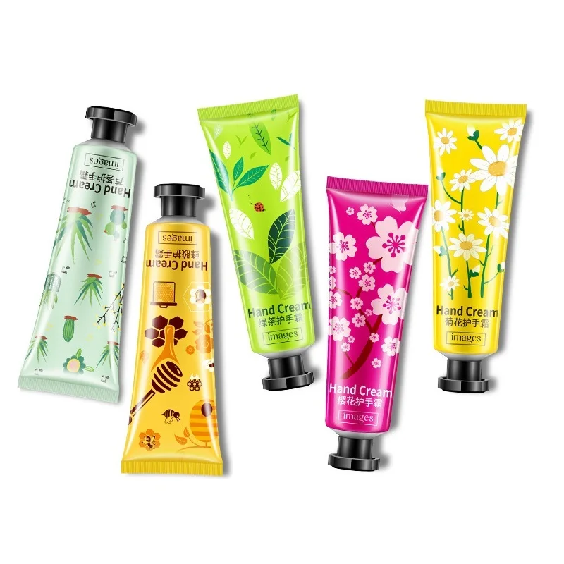 Images Hand Creams Plant Extract Fragrance Moisturizing Nourishing Cream suit Anti drying wrinkle Skin Care 30g |