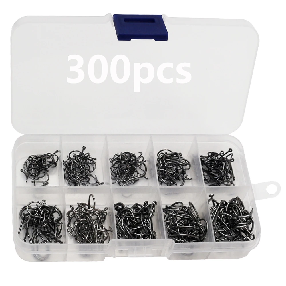 Рыболовные крючки Jip из высокоуглеродистой стали набор рыболовных крючков 100 шт. ~