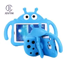 Case for Samsung Galaxy Tab 3 7.0 inch P3200 T280 T110 T113 T210 Non-toxic EVA Cartoon Beetle Kids Shockproof Tablets Case funda