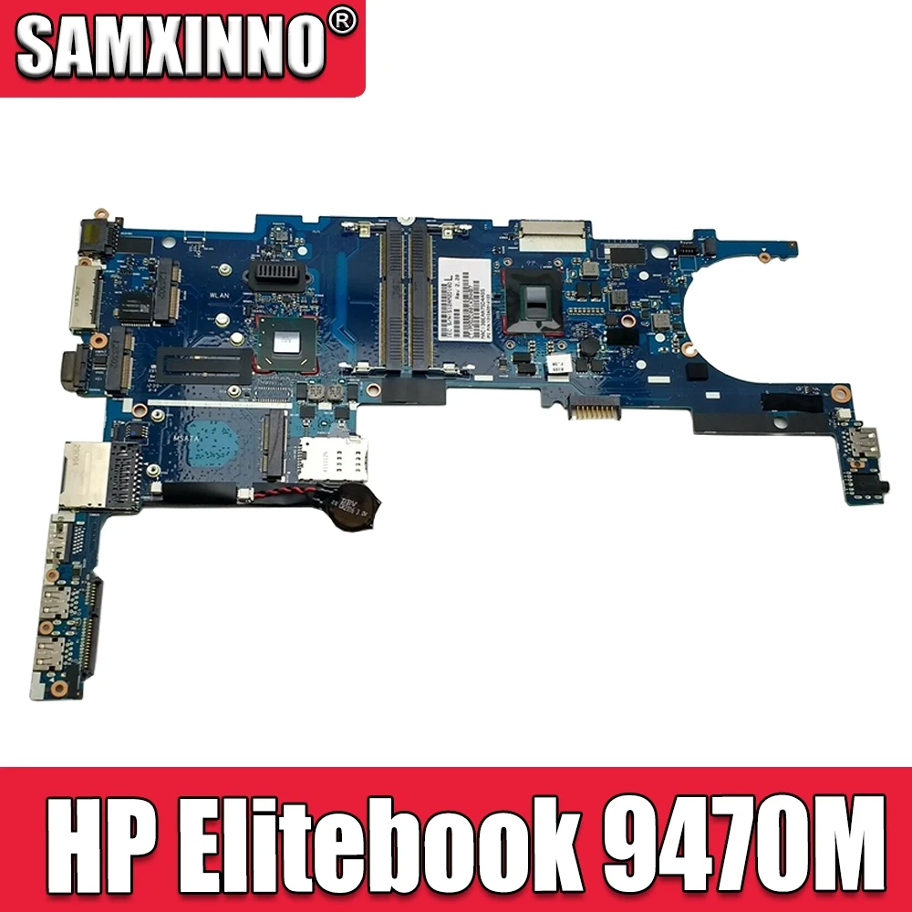 

SAMXINNO для HP EliteBook Folio 9470M 6050A2514101 материнская плата для ноутбука i5-3427u 702849-001 702849-501 702849-601