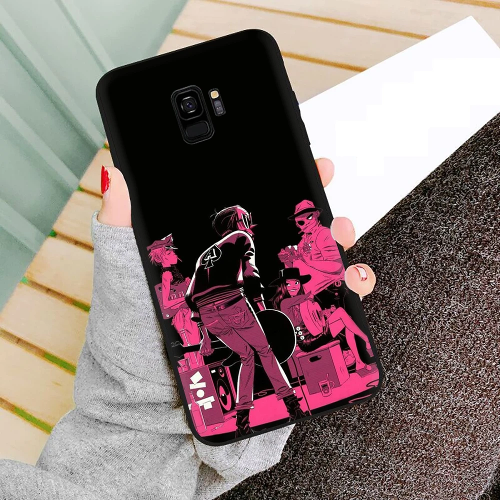 B7 Gorillaz Группа мягкий силиконовый чехол для телефона для samsung S6 S7 край S8 S9 S10e Note 8, 9, 10, плюс M10 20 30 40 - Цвет: B7
