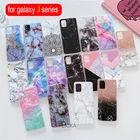 Чехол для Samsung Galaxy A6, A8, a7 2018, J4, J6 plus, j2 prime, J3, J5 pro 2017, a11, a20s, силиконовый, мраморный