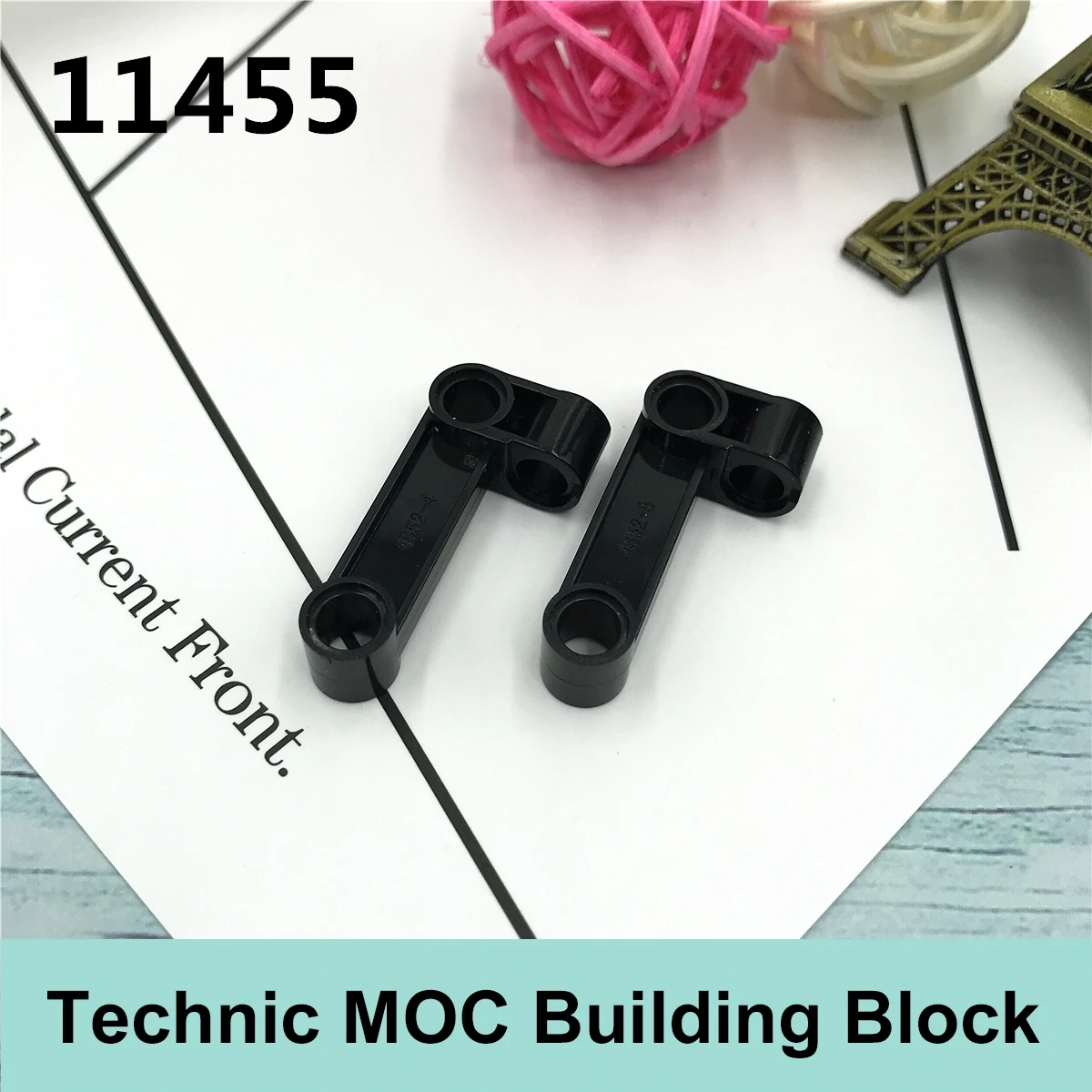 

10PCS Technology Building Blocks Parts Compatible with Major Brand Moc Parts 11455 6019986 2x4 Bolt Connector Gifts Toys