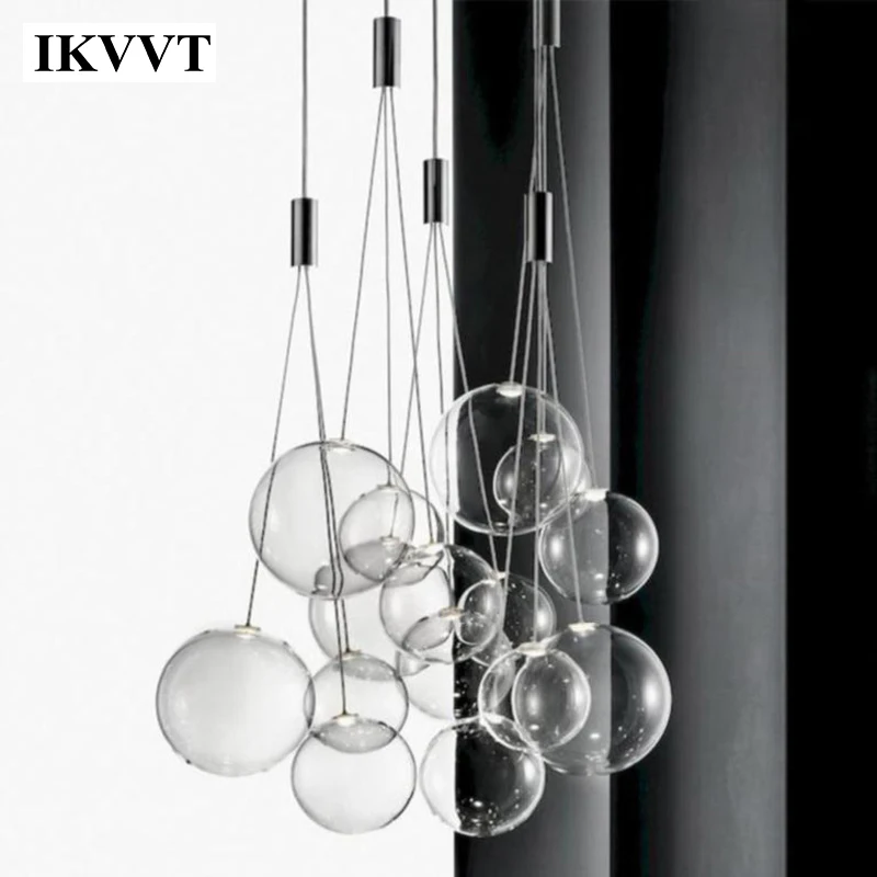 Современные скандинавские светодиодные люстры IKVVT потолочные светильники для