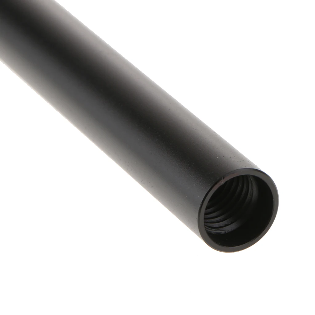 

2Pieces 10" 25cm Aluminum Alloy Rod Tube For 15mm Rail System Follow Focus
