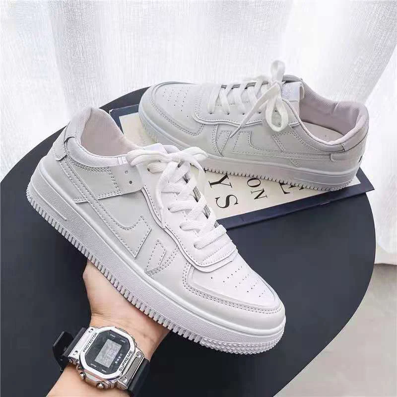 

Men's sports shoes all-match white shoes men's Korean style trendy shoes summer new breathable men's shoes casual shoes