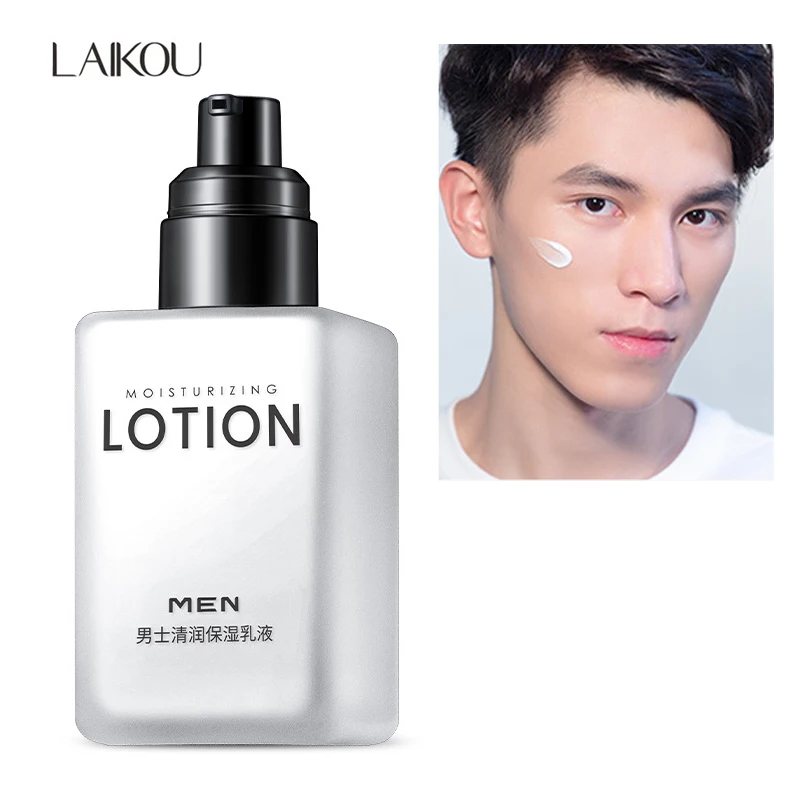 

Moisturizing Men's Lotion Refreshing Oil Control Acne Care Hydrating Emulsion Nourish Brighten Face Shrink Pores Skincare 100G P