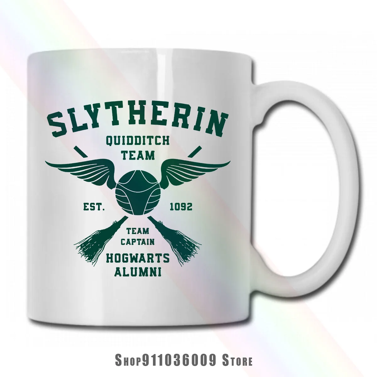 Кружка для команды Слизерин Квиддич чашка | Дом и сад
