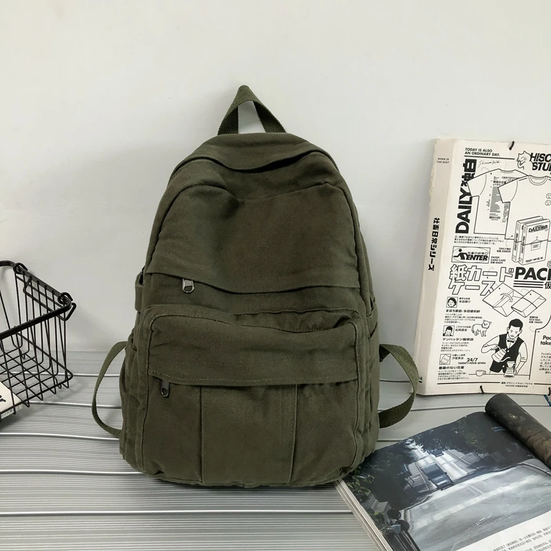 

Вместительные однотонные нейлоновые школьные ранцы для женщин 2021 Повседневный женский рюкзак модная сумка женский тканевый Рюкзак Mochila