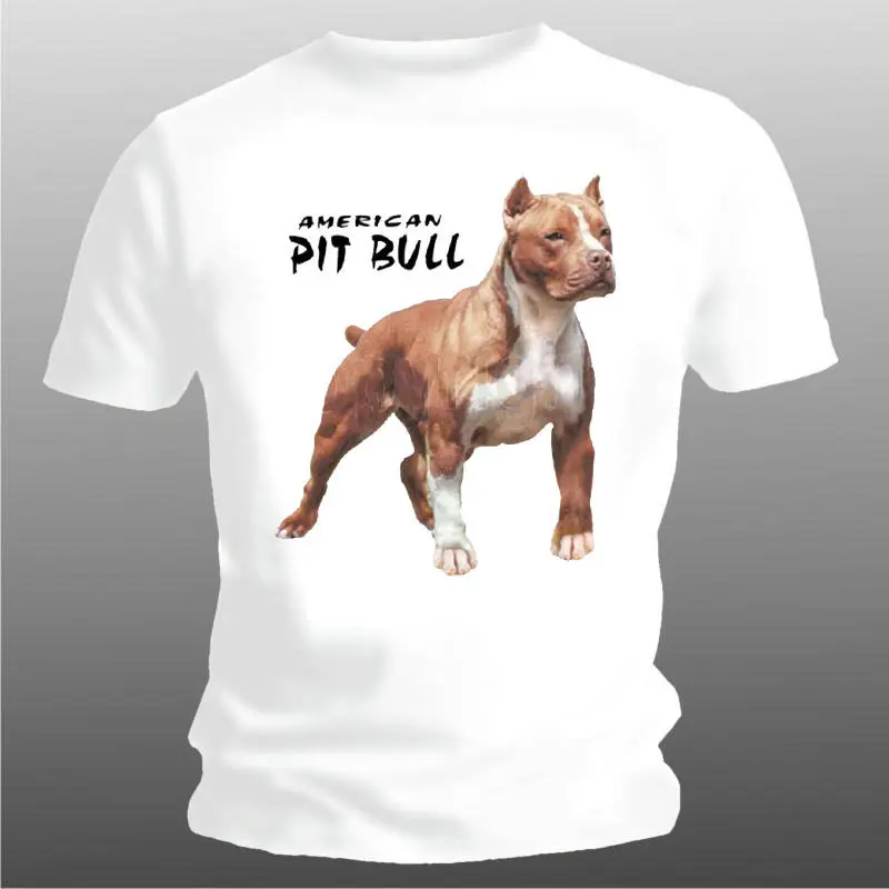 

T-Shirt American Pit Bull New 2020 Popular Famous Brand Brand High-Quality O Neck Shirt