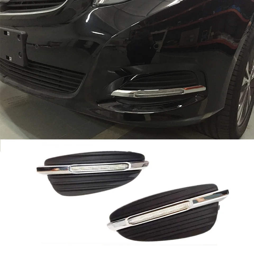 1 набор Автомобильный светодиодный DRL Дневной светильник для Mercedes Benz V250 V260 V Class