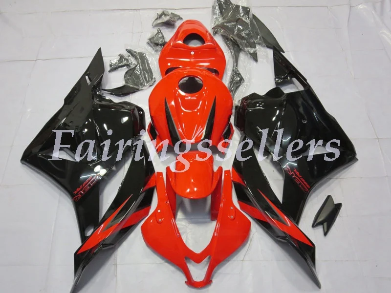 Новый ABS Полный комплект обтекателей 100% подходит для Honda CBR600RR F5 2009 2010 2011 2012 красный
