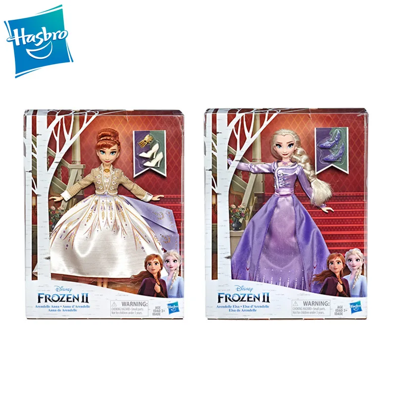 Hasbro Frozen 2 Роскошная модная серия принцессы Снежная королева Эльза и Анна на