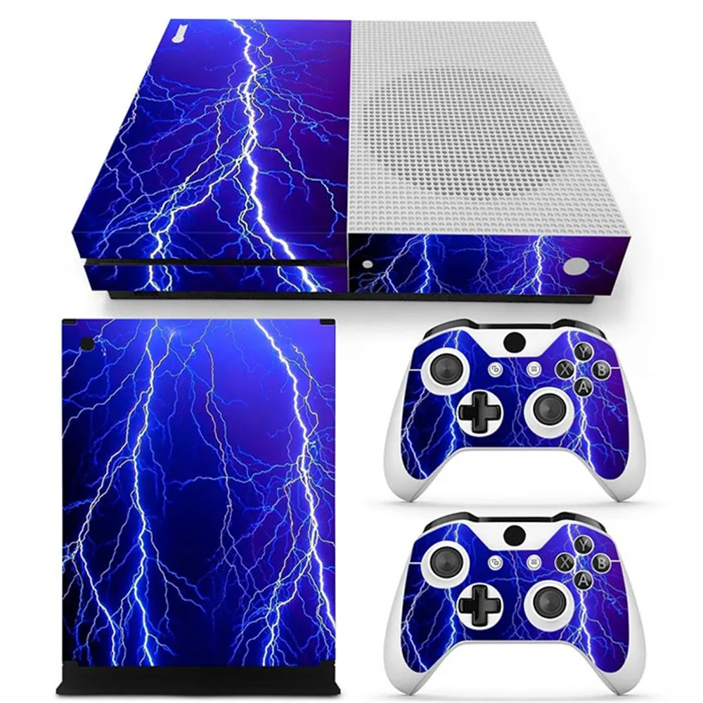 Новые наклейки в виде черепа для XBOX One s Slim Console Kinect Виниловая наклейка + 2 скина