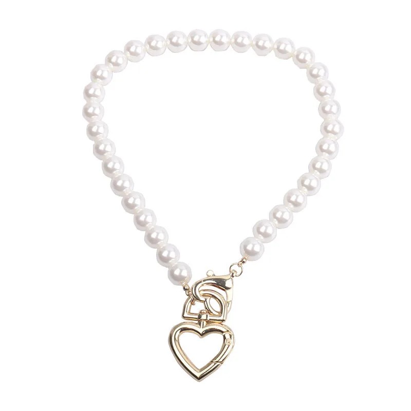 

European and American punk retro new heart buckle loop fashion joker chain waist chain