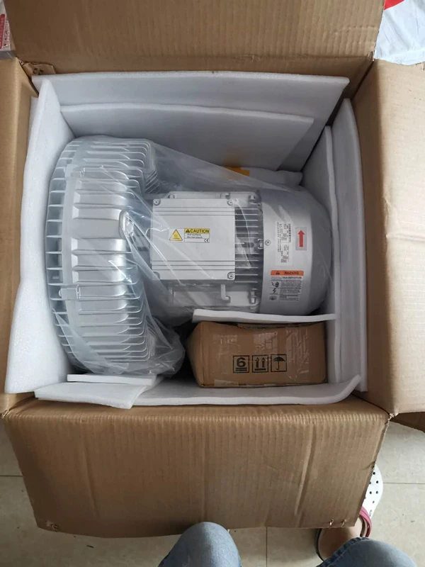 CE 2RB830 7AH17 5.5KW 6.3квт 700m 3/h Воздуходувка с большим потоком воздуха/насос для рыбного