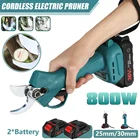 Электрический беспроводной секатор 800 Вт, 36 В, садовые инструменты для обрезки деревьев MakitaWorx аккумулятор 9000 мАч, садовые инструменты для фруктового дерева, бонсай