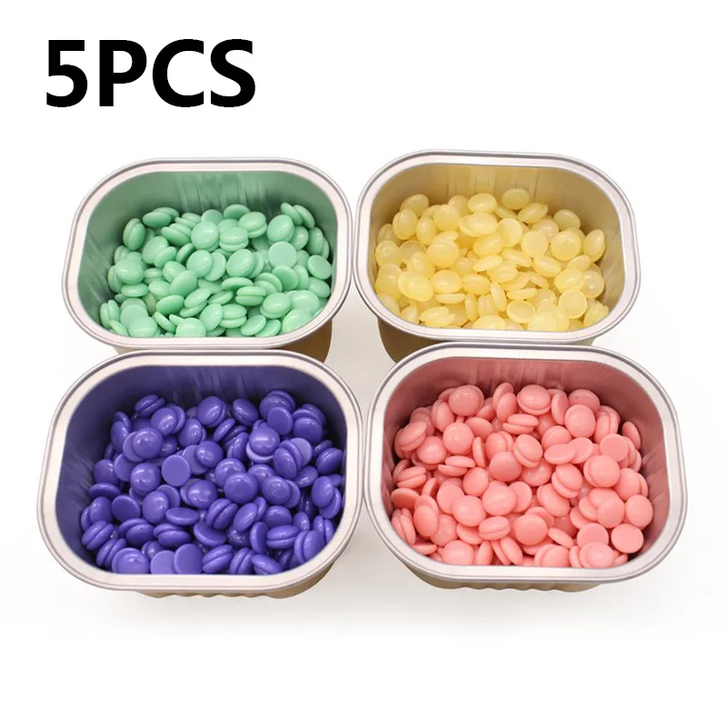 5 шт. контейнер для депиляции воска инструмент удаления волос Золотой мисочка из