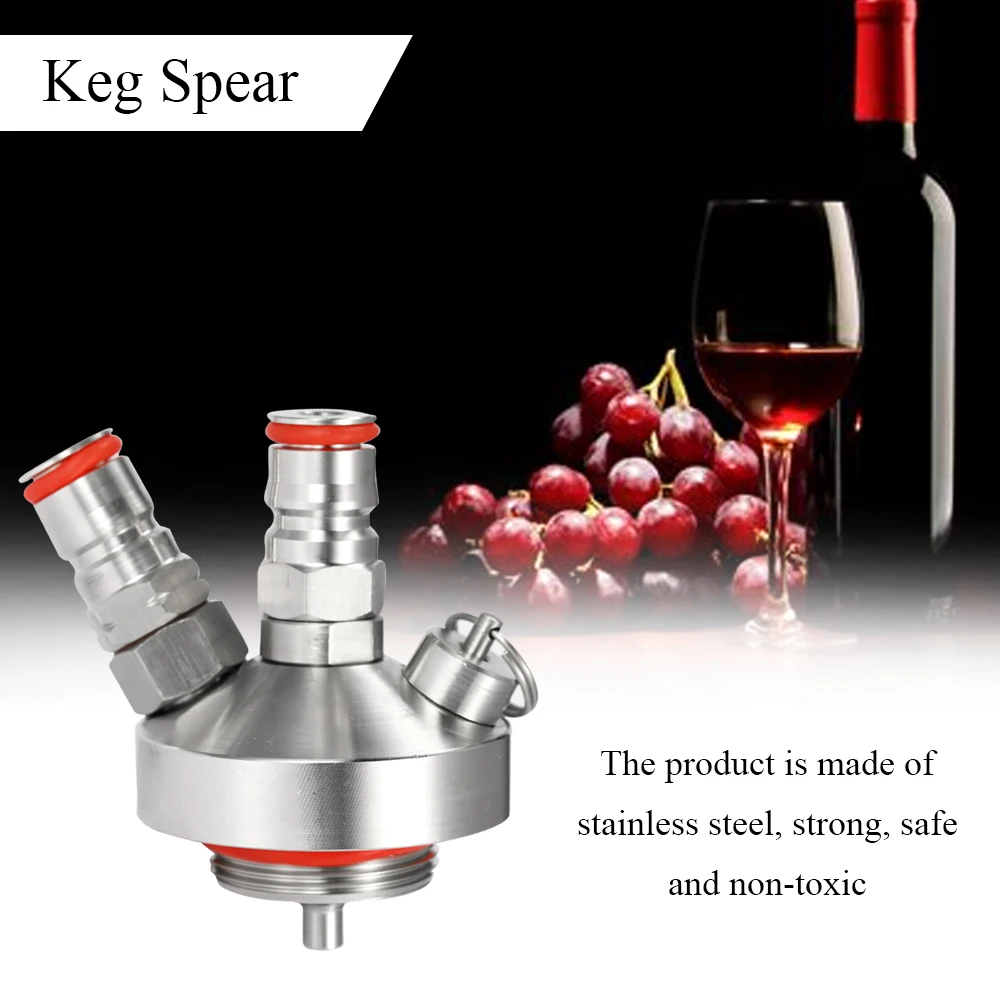 Нержавеющая сталь мини-дозатор для пивоварения рыболовли ловильный быстрый