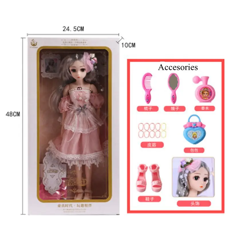 BJD куклы 1/4 SD шарнирные с одеждой наряд обувь парик Макияж волос лучший подарок