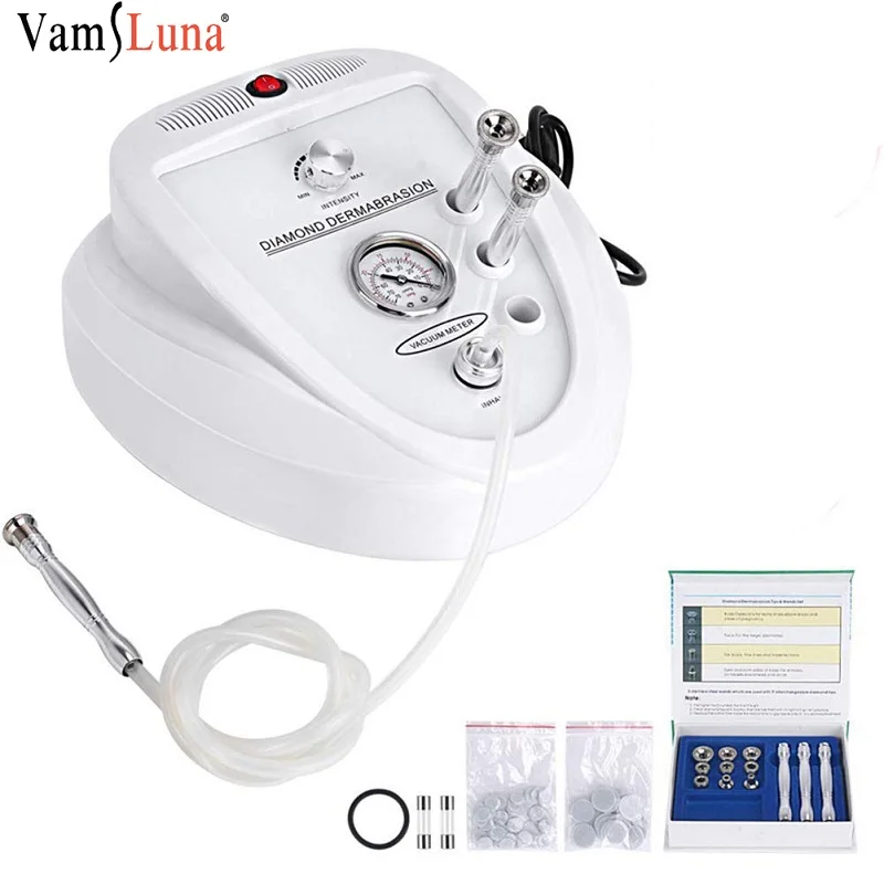 3 IN 1 Diamond Dermabrasion Microdermabrasion Machine kin Care Rejuvenation Device for Wrinkle Removal Face Beauty