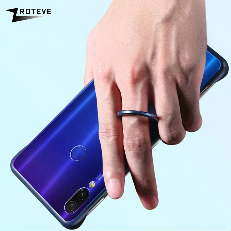 ZROTEVE Cover For Xiaomi Redmi Note 7 Case Silicone Frame Pro Hard Clear Back |