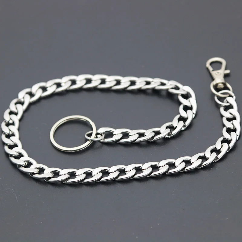 Длинный металлический кошелек цепь поводок брюки джинсовый брелок кольцо зажим