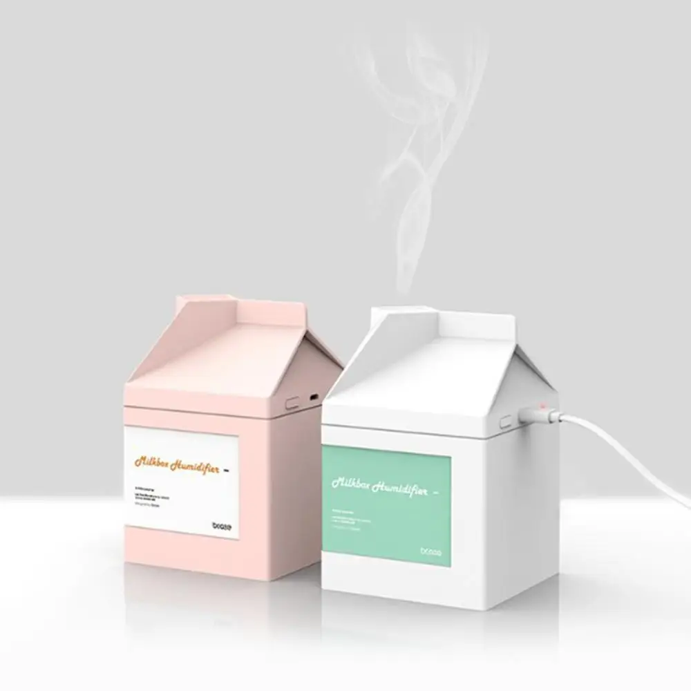 

Bcase Mini Ultrasonic Air Humidifier 260ML USB Quiet Essential Oil Diffuser Purifier Creative Mist Maker for Office Car Home